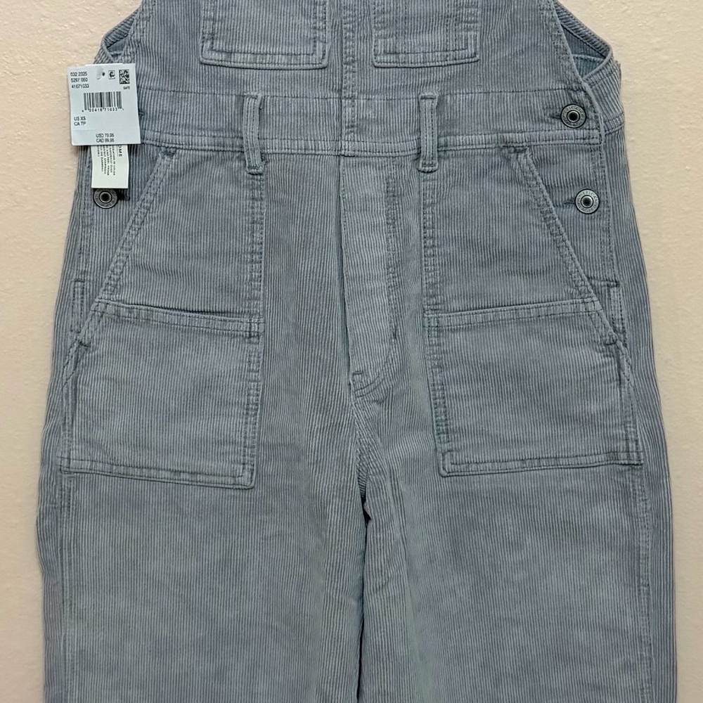 American Eagle Stovepipe Corduroy Overall - Picture 6 of 8